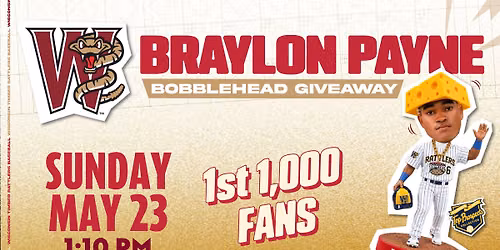 Braylon Payne Bobblehead Giveaway