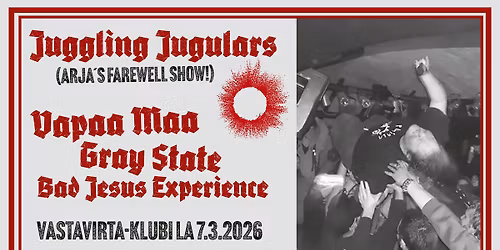 Arja's farewell show - Vastavirta, Tampere FI