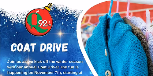 Q92 Annual Coat Drive & Christmas Music Kickoff - Mid-Hudson Subaru 11\/7\/25