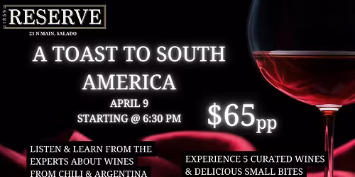 Wine Tasting: A Toast to South America