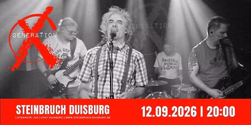 GENERATION X \u2013 WIRD VERLEGT