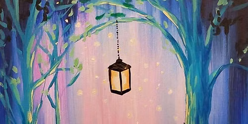 Paint and Sip: Illuminated Forest