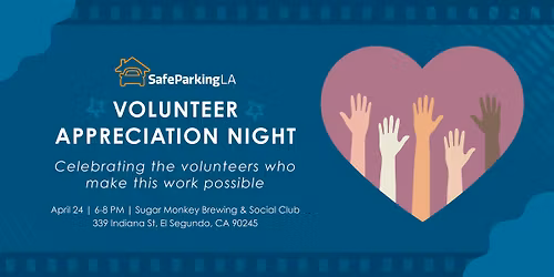 Volunteer Appreciation Night at Sugar Monkey