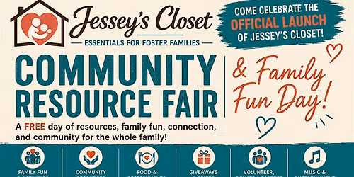 Jessey\u2019s Closet Community Resource Fair & Family Fun Day