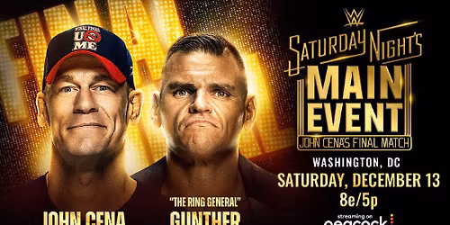 WWE Saturday Nights Main Event at Madison Square Garden