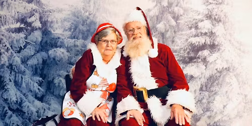 Santa and Nana Claus Visit at Two Chicks Diner