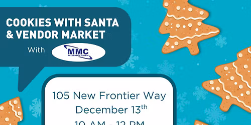 Cookies with Santa & Vendor Market