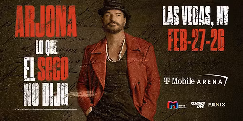 Ricardo Arjona: Lo Que El Seco No Dijo Tour