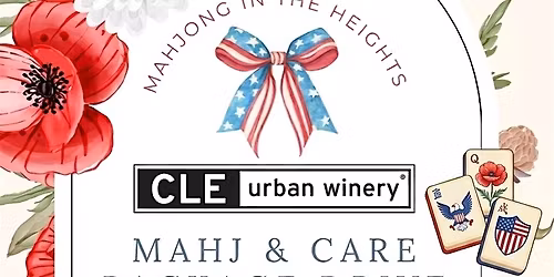 Copy of Mahjong & Care package drive at CLE Urban Winery.