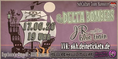The Delta Bombers & JR & his blue train+ Devil O