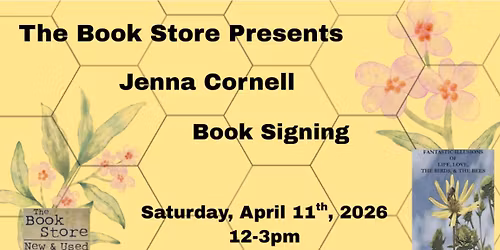 Book Signing & Poetry Reading with Jenna Cornell