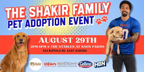 The Shakir Family Pet Adoption Event