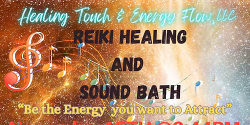 Reiki Healing And Sound Bath