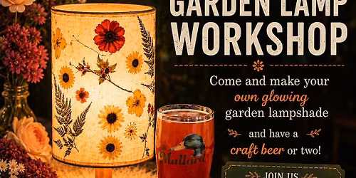 Garden Lamp Workshop