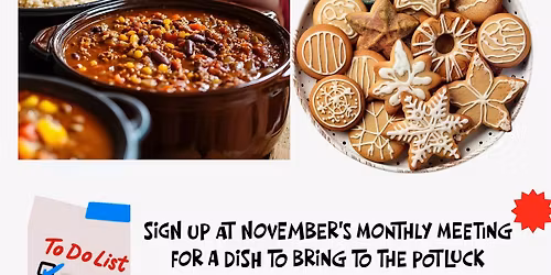 Celebration Garden Club Holiday Potluck and Cookie Exchange