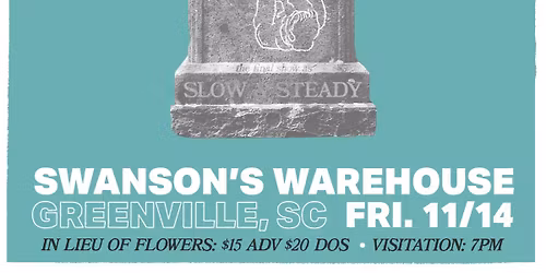 Radio Room Presents Slow & Steady and Apart w\/ Easy Does it and Sawyer Norman at Swanson's Warehouse