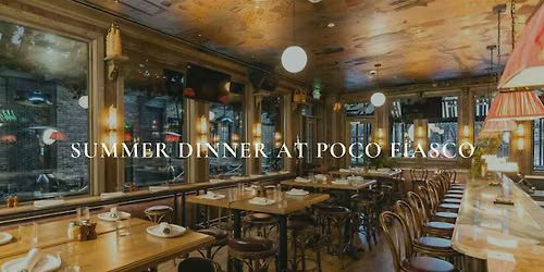 Summer Dinner at Poco Fiasco