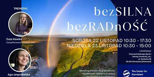 bezSILNA bezRADnO\u015a\u0106 - Warsztaty transformacji bezradno\u015bci i bezsilno\u015bci