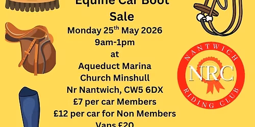 Equine Car Boot Sale