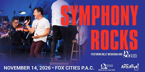 Symphony Rocks featuring Billy McGuigan and the Fox Valley Symphony Orchestra