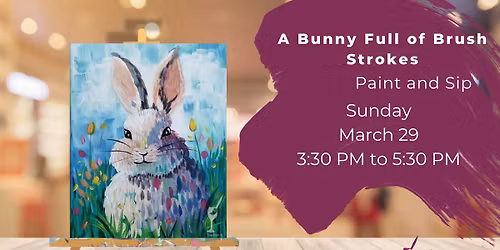 A Bunny Full of Brush Strokes