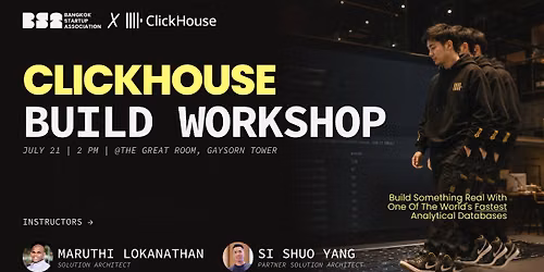 BSA X ClickHouse BUILD Workshop