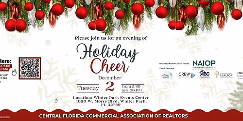 Holiday Cheer- A Central Florida CRE Holiday Event!