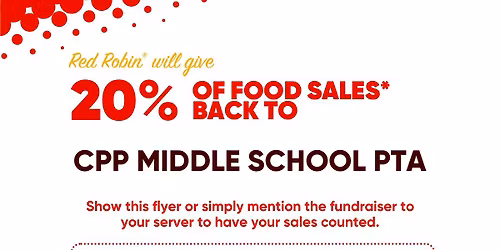 Red Robin Fundraiser