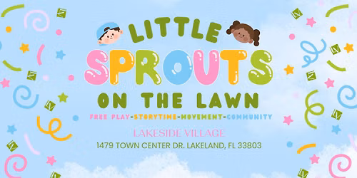 Little Sprouts on the Lawn