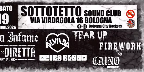 BCR FEST \u25ba B\u00e9ton Arm\u00e9 (CAN) \u2605 Colonna Infame \u2605 Alvilda \u2605 Azione Diretta \u2605 Tear Up \u2605 & more
