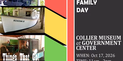 Hands-On History Family Day: Things That Go!