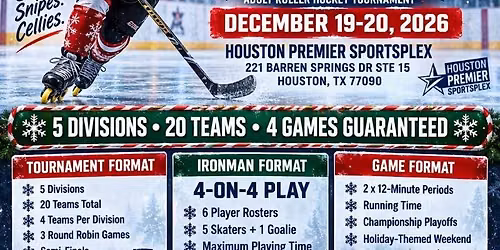 Houston Hockey Holiday Hustle Tournament