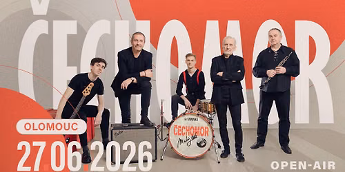 Čechomor – letní koncert 2026 | Olomouc — 17 listopadu 43, 77900 Olomouc, Czech Republic