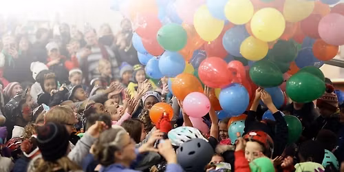 Noon Year's Eve at Cleveland Heights Community Center Ice Rink