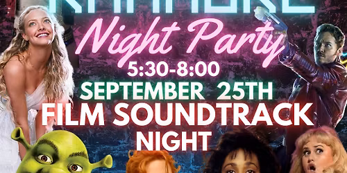 Karaoke Night (Film Soundtrack Night)