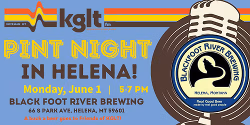 Blackfoot River Brewing & KGLT Event!