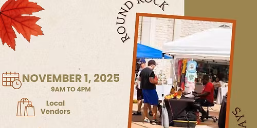 November Round Rock Market Days