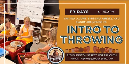 Intro to Wheel Throwing! TGIF! 
