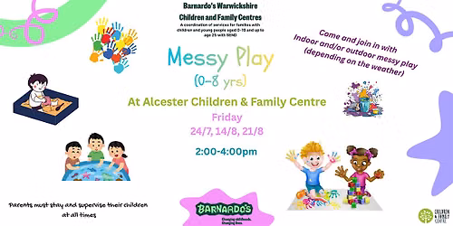 Messy Play at Alcester CFC (0-8 yrs)