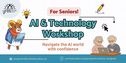 Senior Programs: AI & Technology Workshop