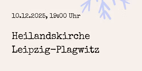 HGB Chor - Adventskonzert