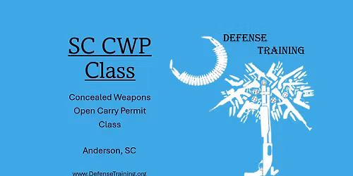 SC Concealed Weapons Permit Class \/ Open Carry Permit Class