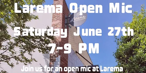 Open Mic Night!