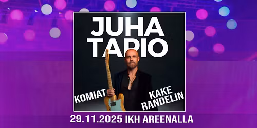 Konsertti ja buffet IKH Areenalla