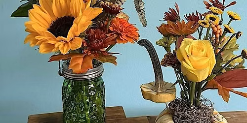Bloom & Belong:  Pumpkin & Fall Floral Arranging Workshop