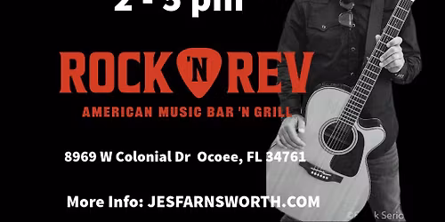 Jes Farnsworth Solo Acoustic @ Rock N Rev!