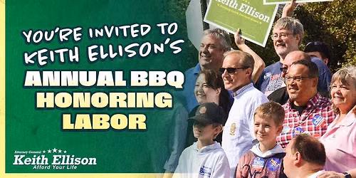 Keith Ellison\u2019s Annual BBQ Honoring Labor