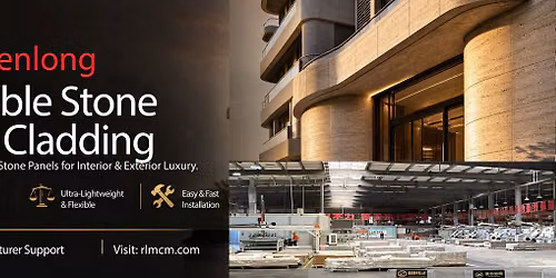 Meet RENLONG v4.0 MCM Flexible Stone Panels @ 2026 Asia-Europe Expo