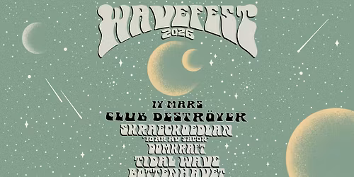 Wavefest 2026 - Skraeckoedlan I Domkraft I Tidal Wave I Bottenhavet