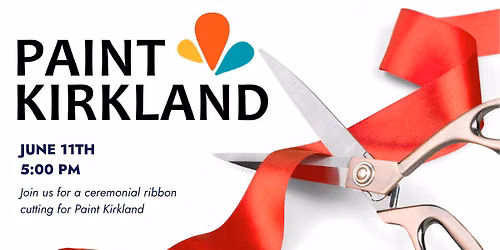 Paint Kirkland Ribbon Cutting